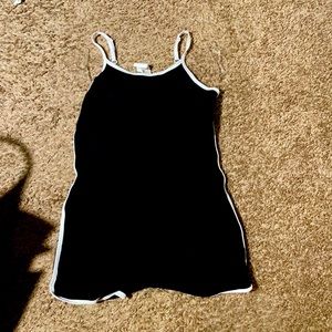 Black body suit (shorts)